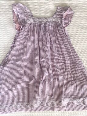 Mer St. Barth Light Pink Striped Women’s Sundress size Large